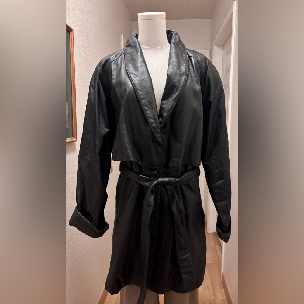 Vintage 80’s Wilson Leather Jacket szL 100% leather